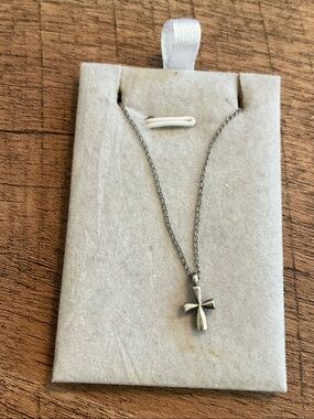 James Avery Sterling Silver Cross Necklace